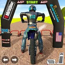 Moto cross racer