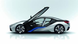 BMW hybrid car