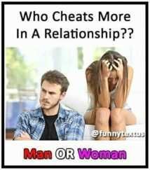 Who cheat