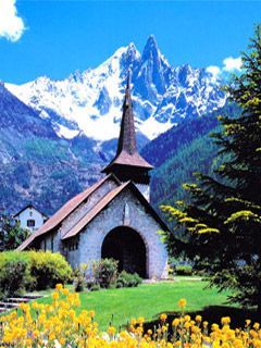 house on mountain