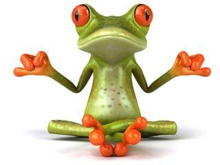 Yoga frog