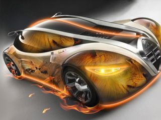 3D car