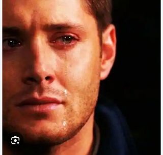 Man crying!