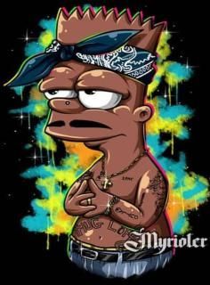 HD wallpaper gangster bart gangs ghetto 