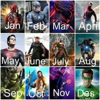 Pick your month