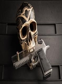 HD wallpaper skull pistol skull pistol o