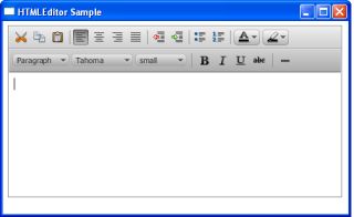 HTML Editor Java App