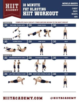 18 minute hiit workout
