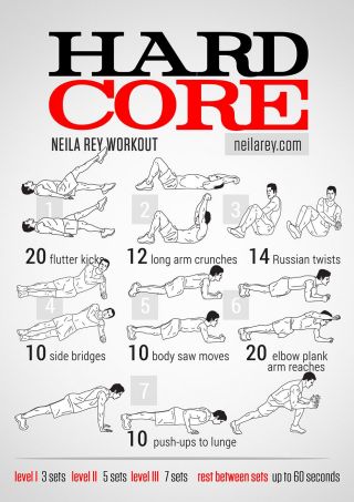X Hardcore Workout