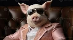 Rich pig