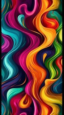 Neon arrenged colours