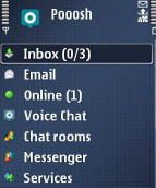 Pooosh chat app