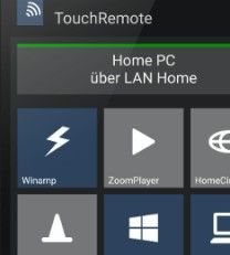 Touch remote