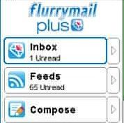 Flurry mail chat app