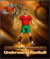 Christiano Ronaldo Under Football
