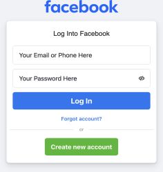 Facebook 2025 login or register to Facebook [Read Description]