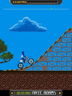 Nate Adam moto hill racing