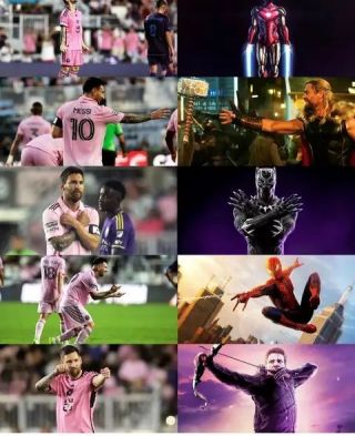 Messi celebration