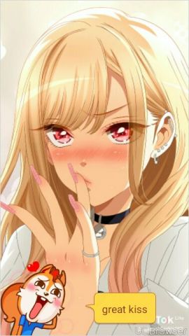 sexy kiss