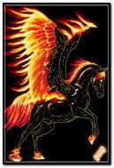Fire horse