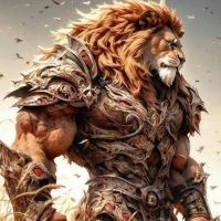 Lion face