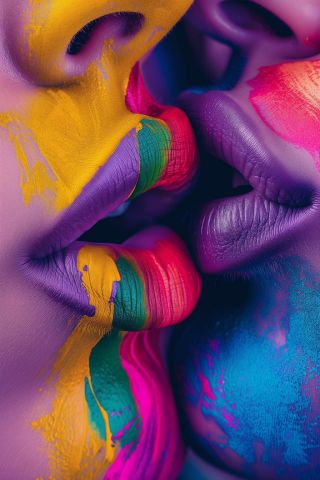 Vibrant Kiss