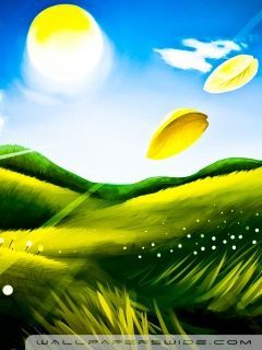 beautiful landscape drawing wallpaper 24