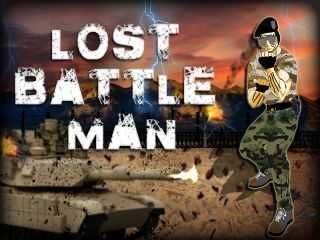 Lost battle man