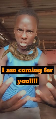 I am coming for you!!!