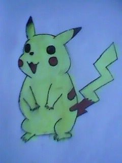 How to draw pikachu