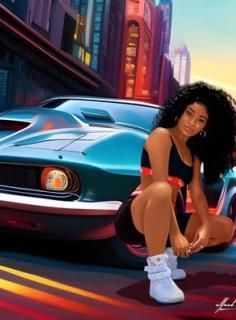 Elena bought new car