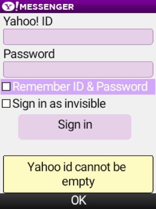 Yahoo Messanger v4