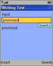 Writing Test