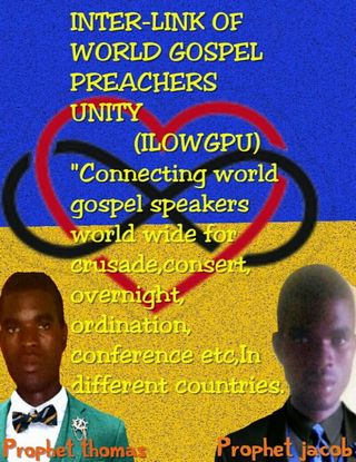Inter-link of world gospel preachera