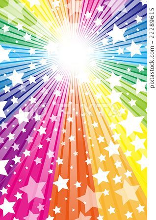Rainbow star