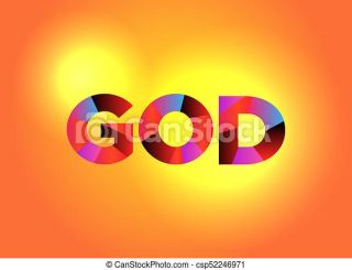 God word art illustration 