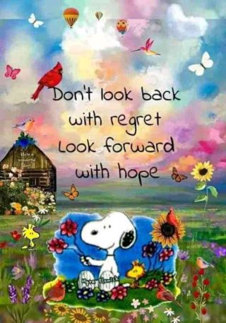 Don t look back with regret