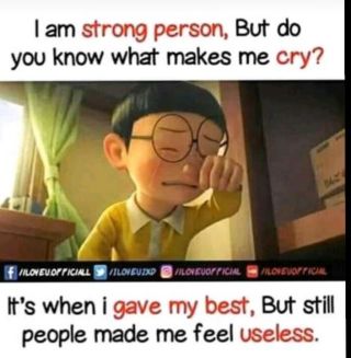 I am strong person
