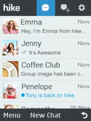 Hike Messenger(JAVA)