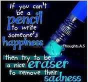 A pencil