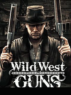 Wild west guns cowbo