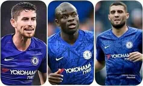 D Three Chelsea Midfielders