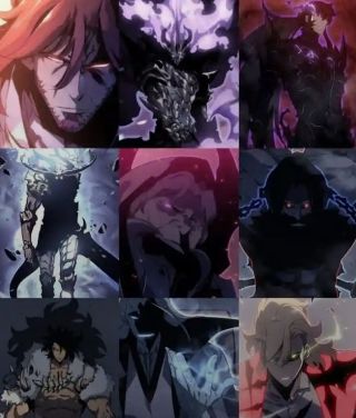 All monarchs in solo leveling