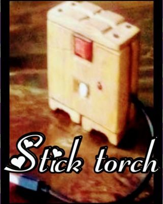 Stick torch made by saviour