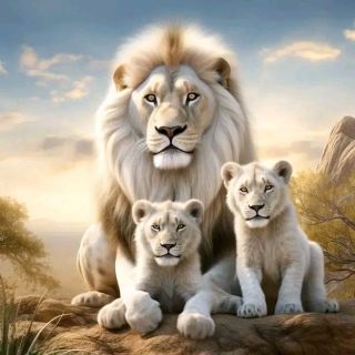 White lion