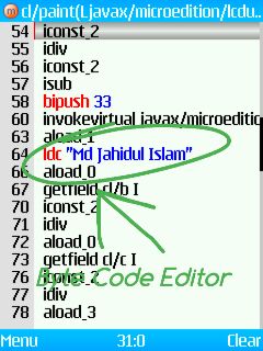 Byte Code Editor