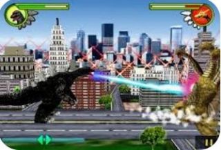 Godzilla Monster Mayhem 240x320