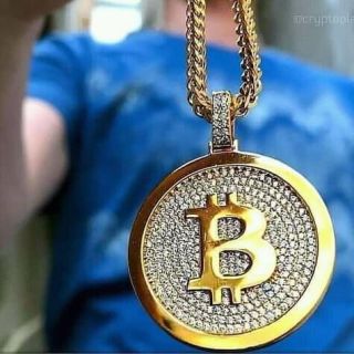 Bitcoin necklace