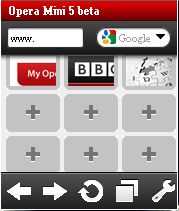 Opera Mini 5 Beta Java
