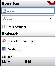 Opera Mini 4.5 Java